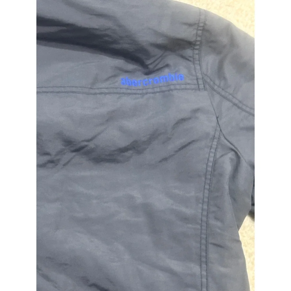 Abercrombie Fitch‎ Kids Boys Jacket Hooded Winter Gray A&F 1892 Size XL